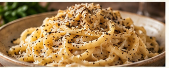 Tonnarelli cacio e pepe