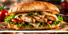 Grilled chicken sandwich