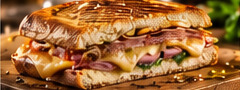 Toasted Cuban sandwich