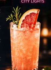 Paloma with grapefruit and rosemary